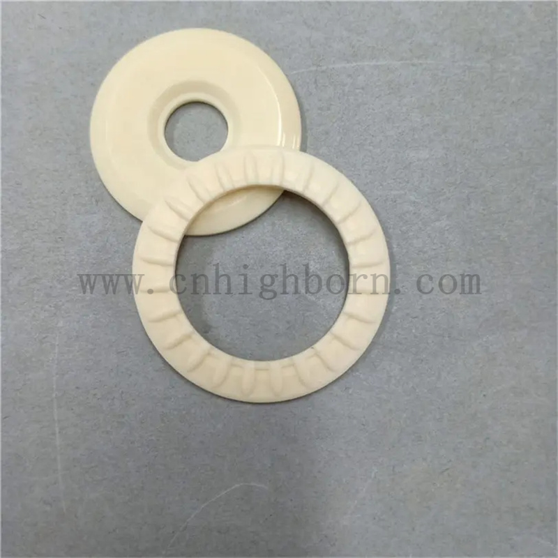 Customized Al2O3 Textile Wire Yarn Guide Alumina Ceramic Traverse